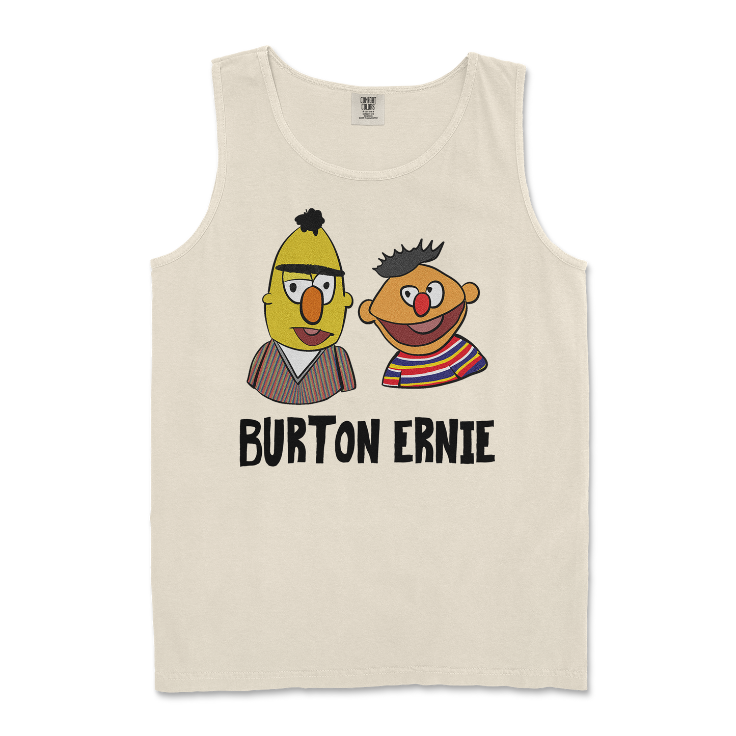 Comfort Colors Tank Top Burton Ernie in Ivory