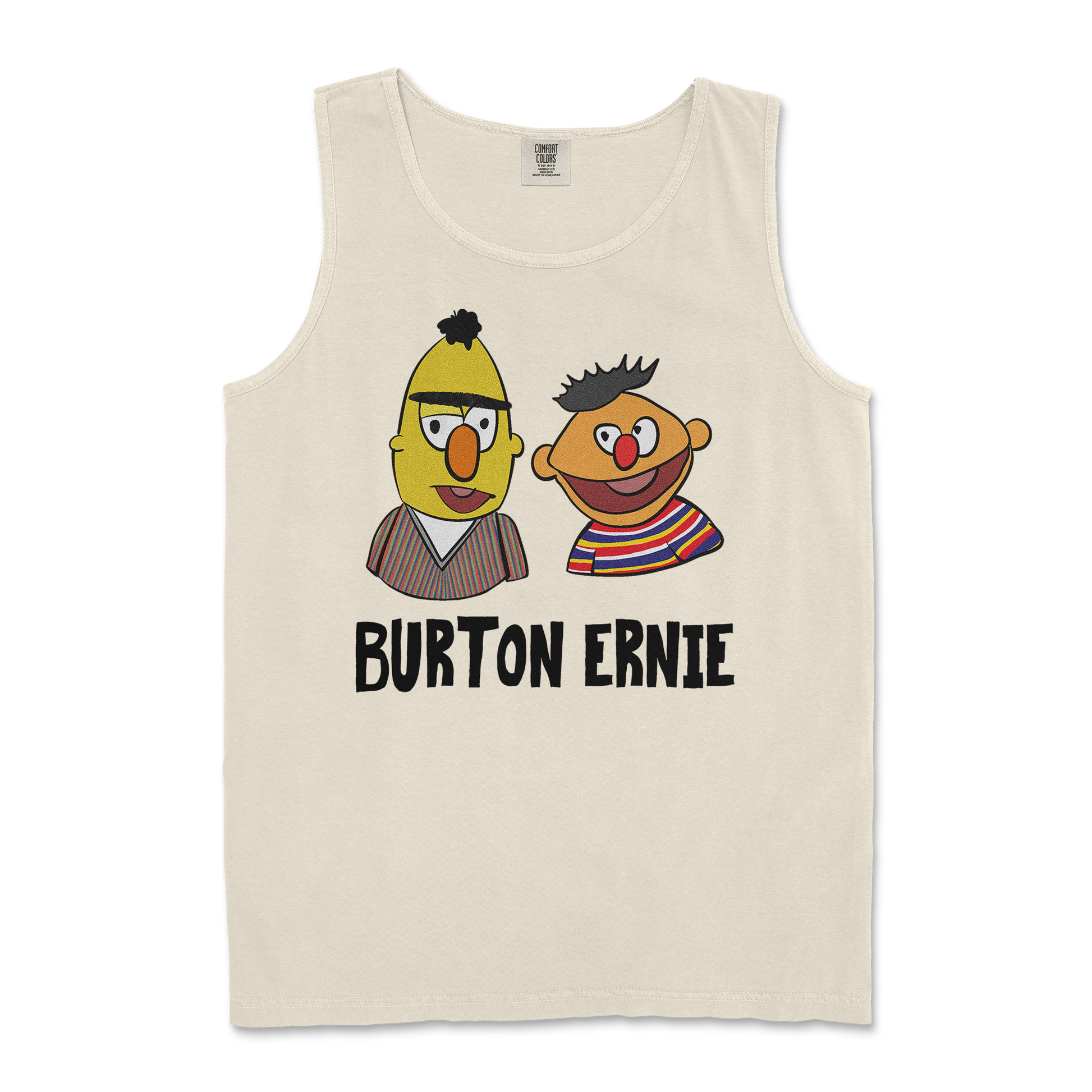 Comfort Colors Tank Top Burton Ernie in Ivory