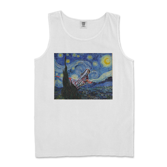 Comfort Colors Tank Top Van Gogh but Cooler in White