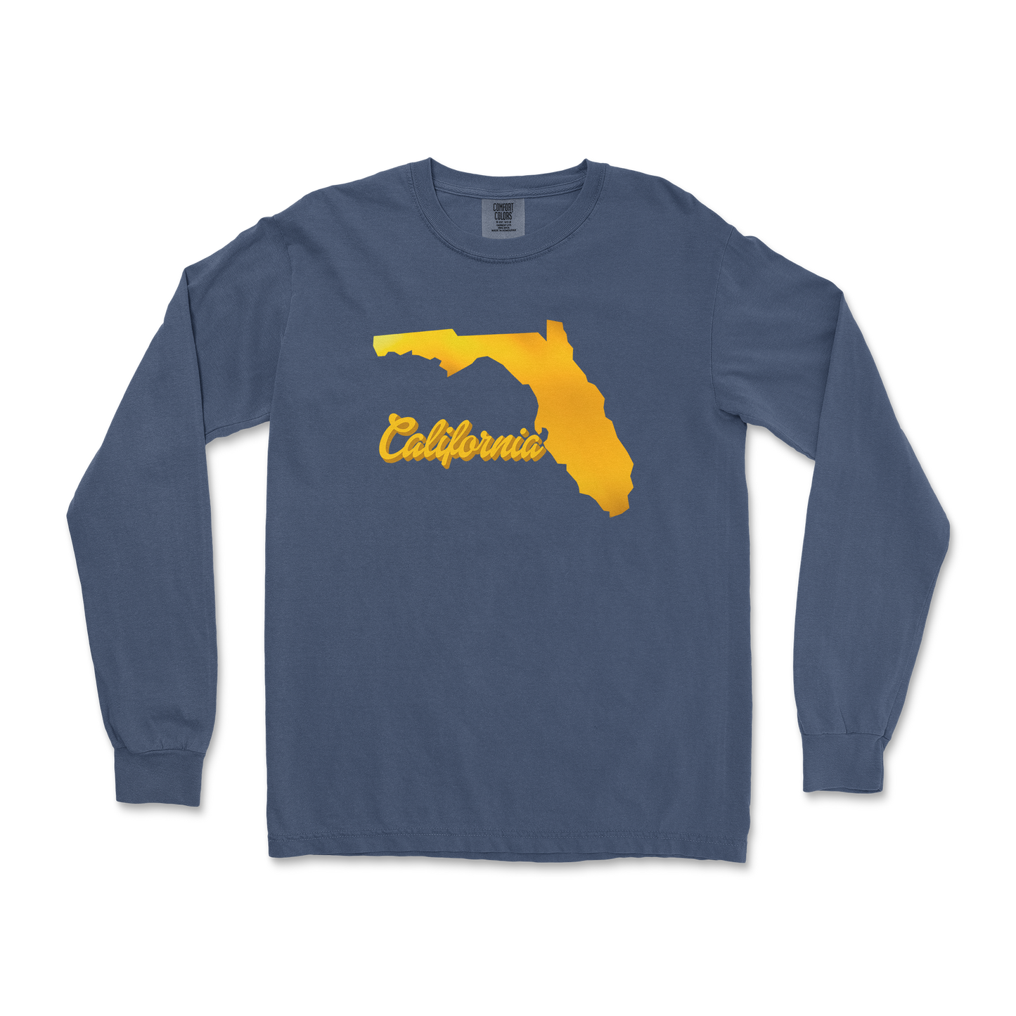 Comfort Colors Long Sleeve California in Midnight