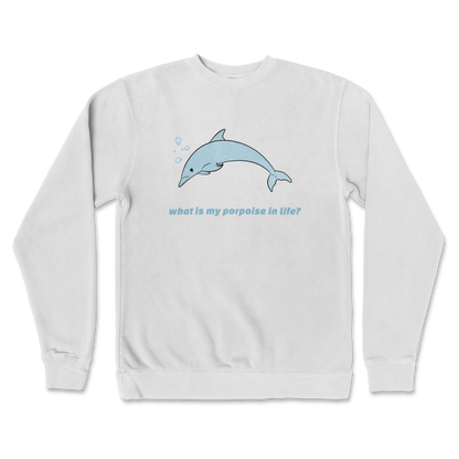 Independent Clothing Co. Crew Neck Porpoise in White