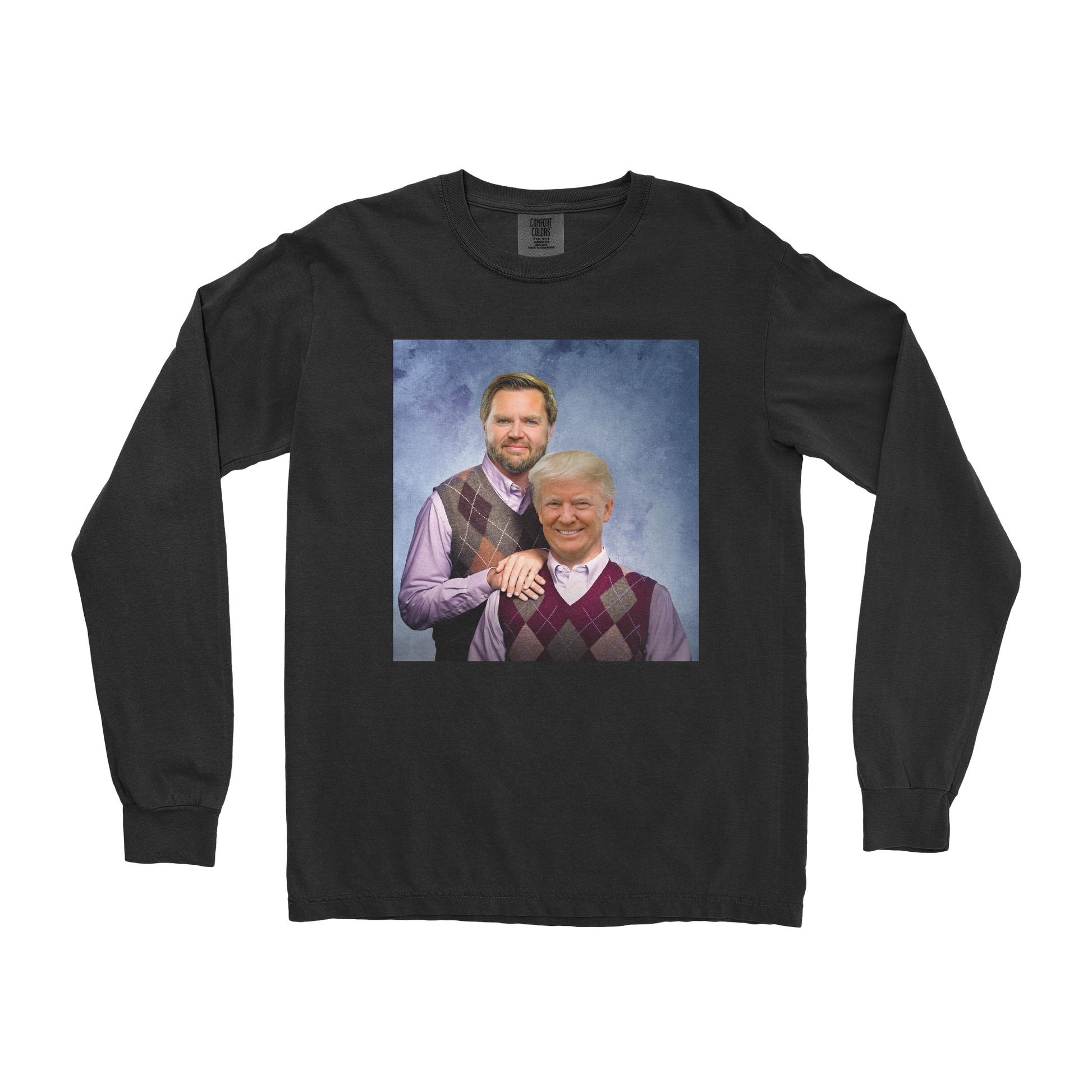 Comfort Colors Long Sleeve Step Brothers  in Black