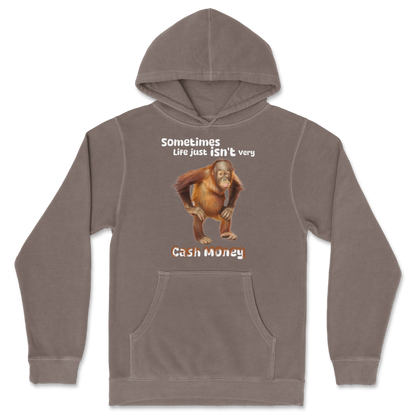 Independent Clothing Co. Hoodie Cash Money Monkey  in Clay