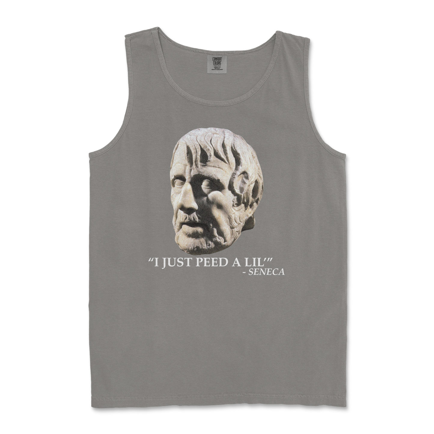 Comfort Colors Tank Top Seneca Pee in Grey