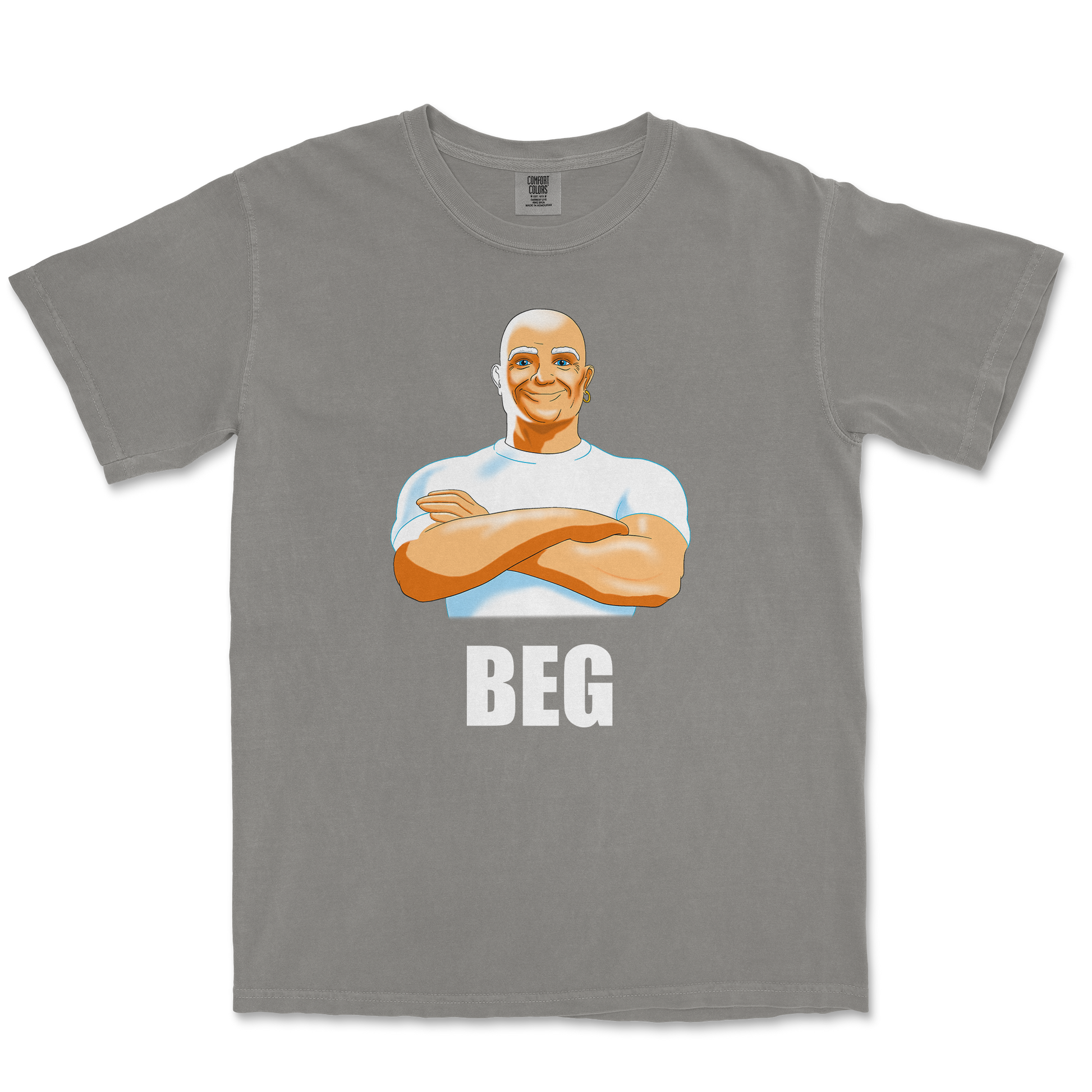 Comfort Colors T-Shirt Beg in Grey