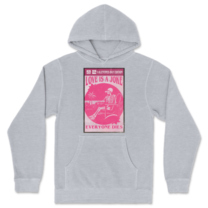 Independent Clothing Co. Hoodie Love Is A Joke in Grey-Heather