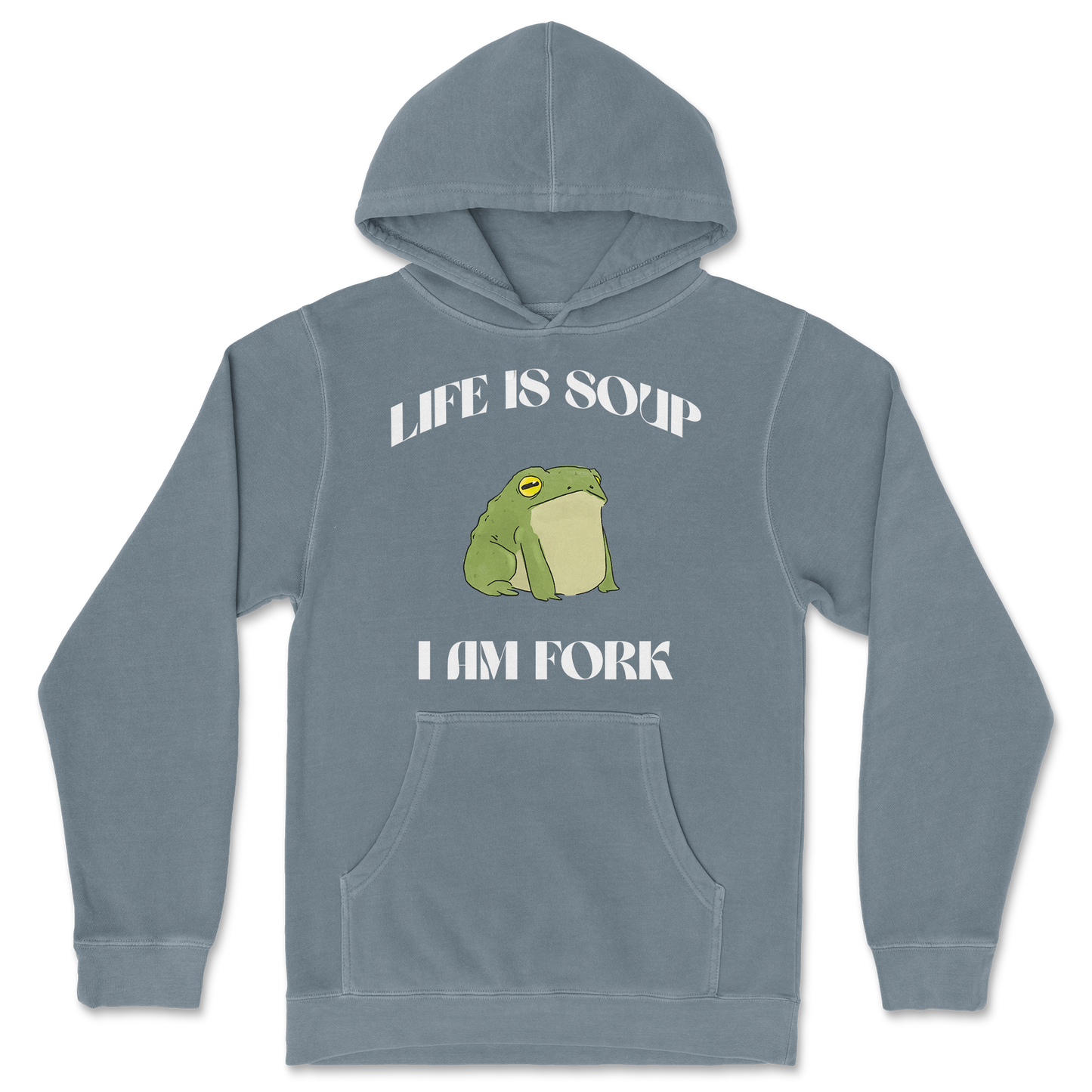 Independent Clothing Co. Hoodie Life is Soup in BlueMagic