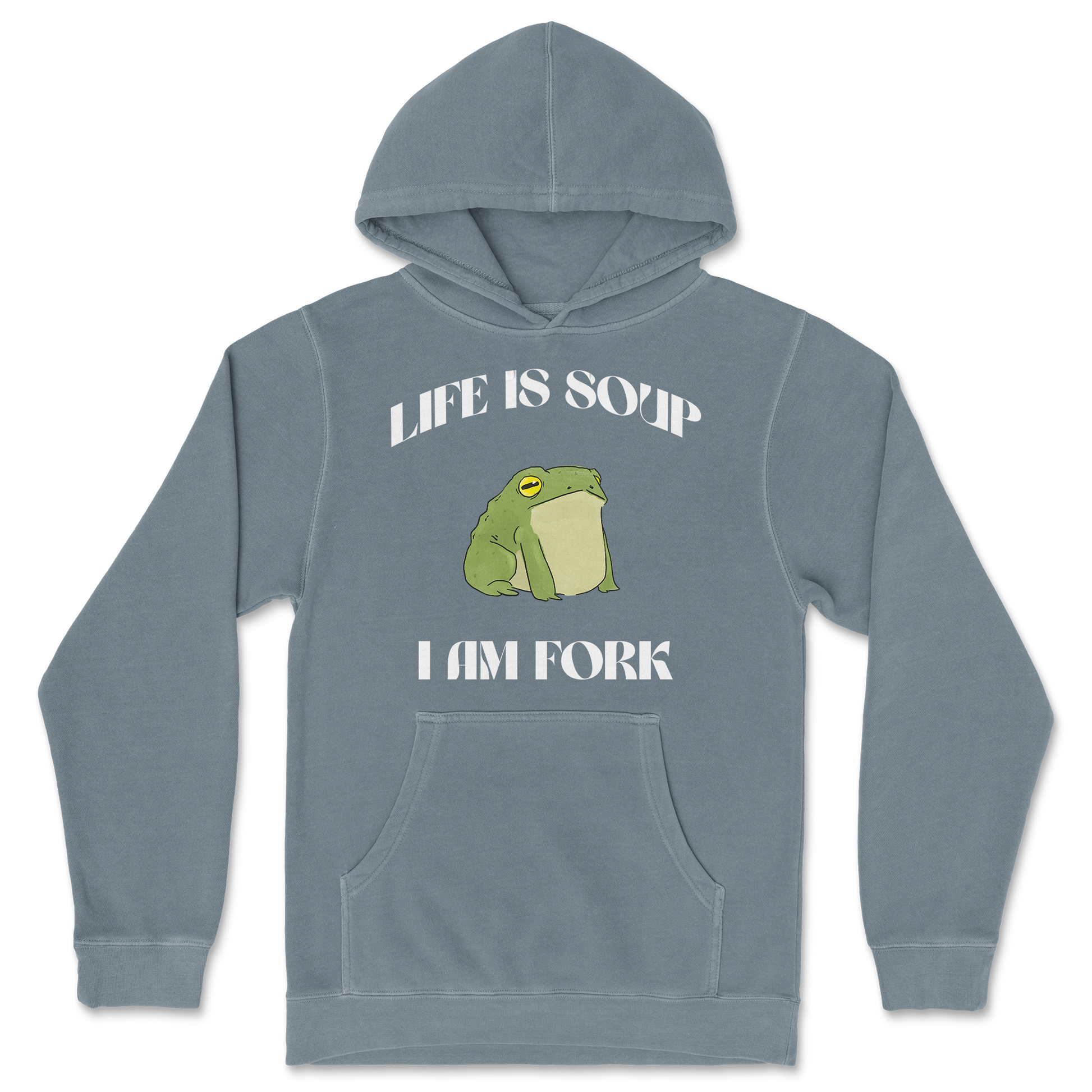 Independent Clothing Co. Hoodie Life is Soup in BlueMagic