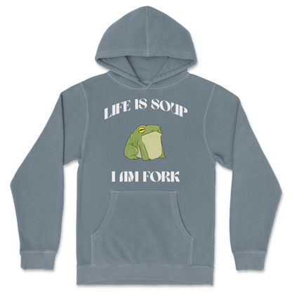 Independent Clothing Co. Hoodie Life is Soup in BlueMagic