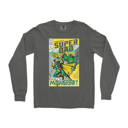 Comfort Colors Long Sleeve Super Dad in Pepper