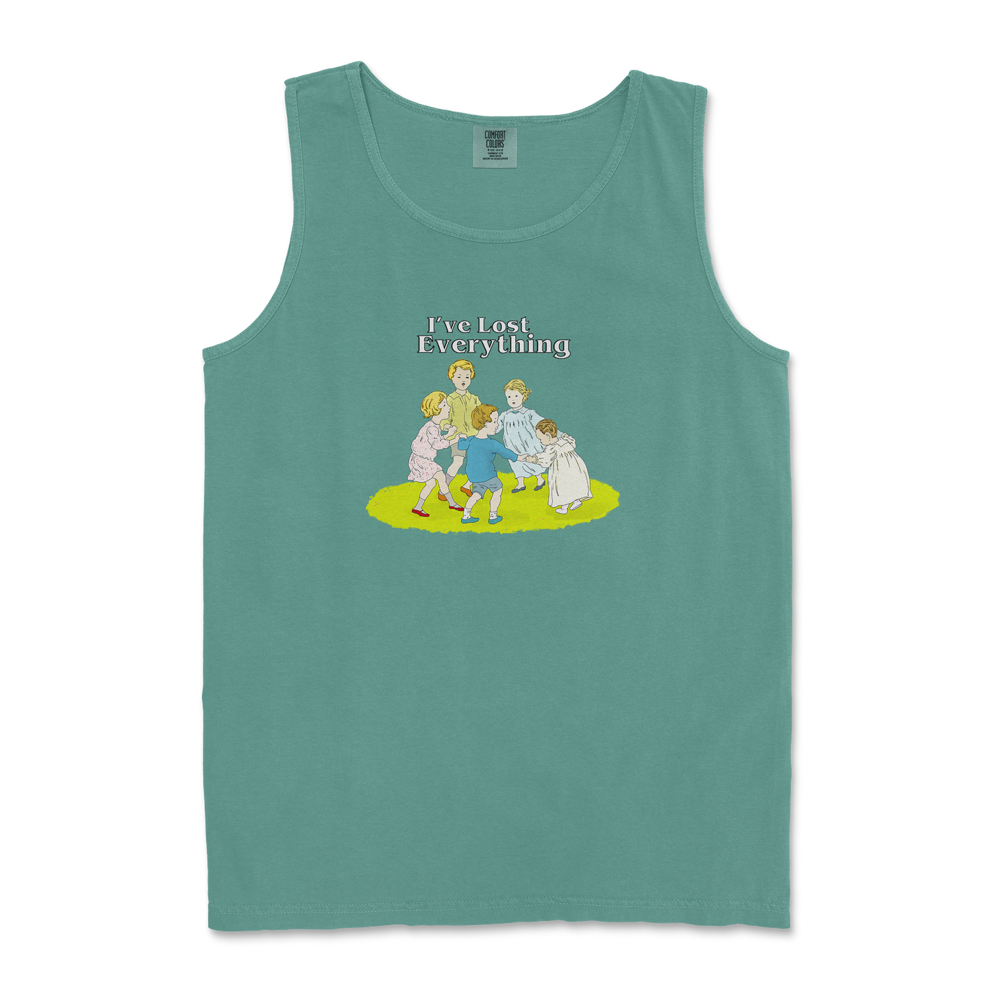 Comfort Colors Tank Top in LightGreen