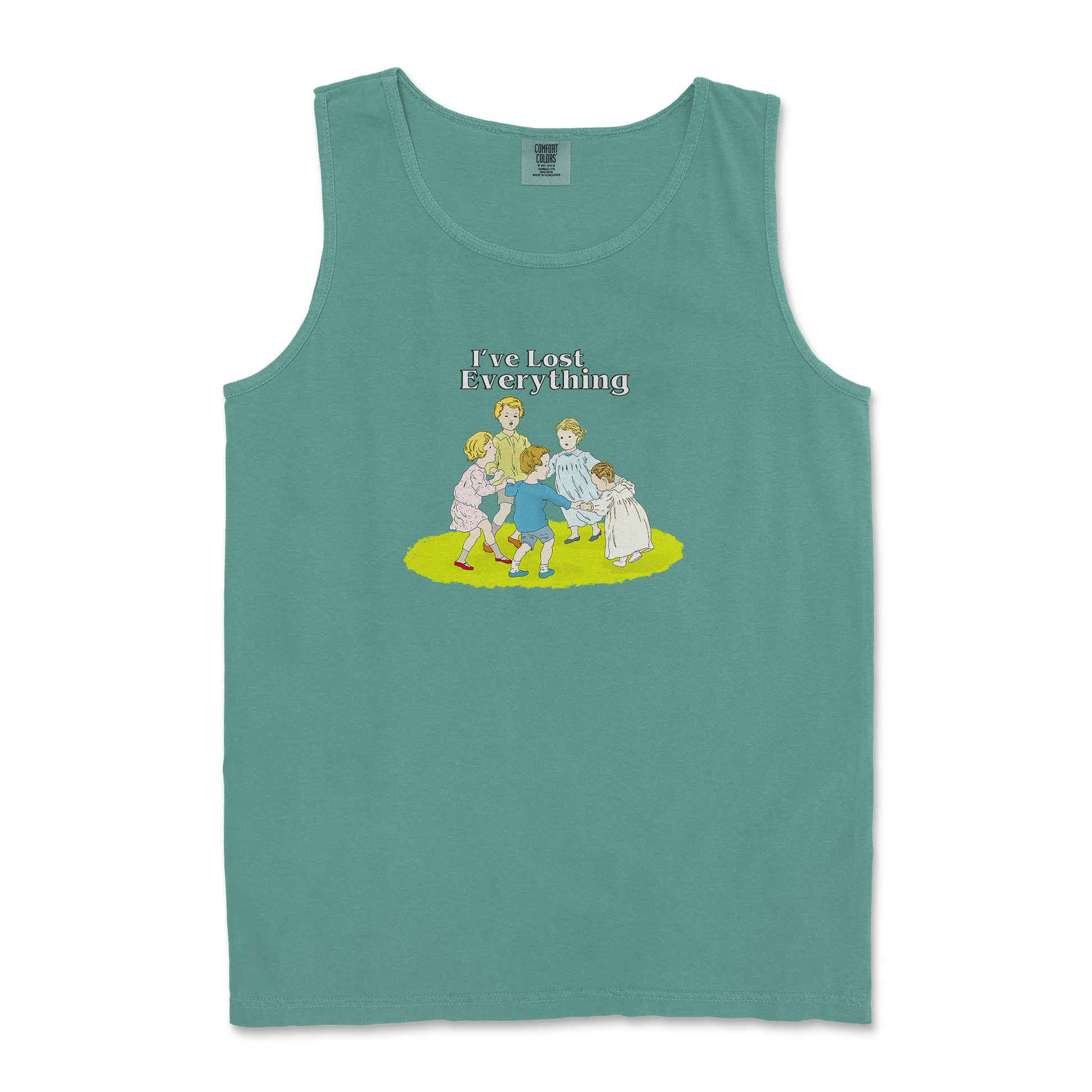 Comfort Colors Tank Top in LightGreen