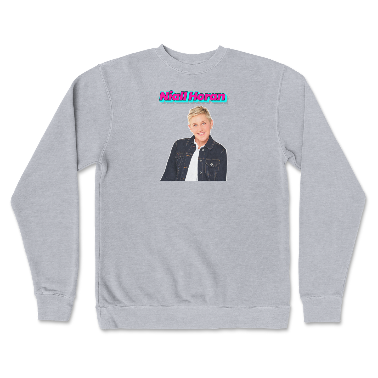 Independent Clothing Co. Crew Neck Niall Horan in Grey-Heather