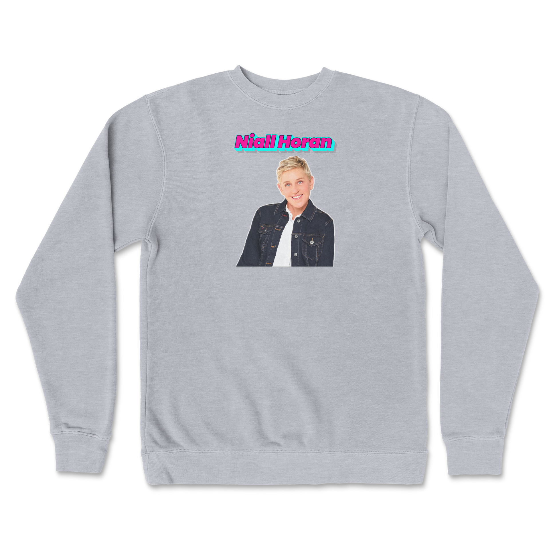 Independent Clothing Co. Crew Neck Niall Horan in Grey-Heather