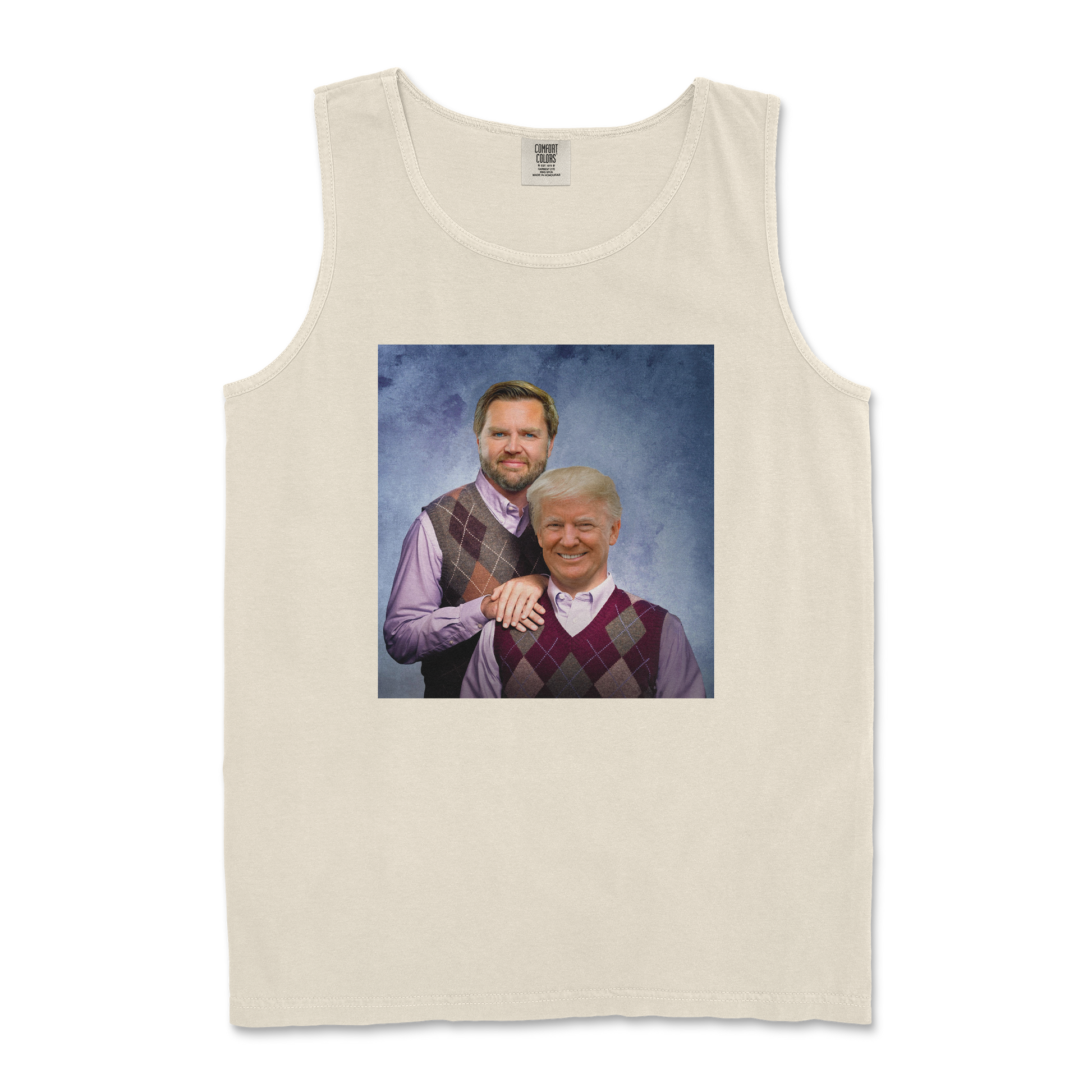 Comfort Colors Tank Top Step Brothers  in Ivory