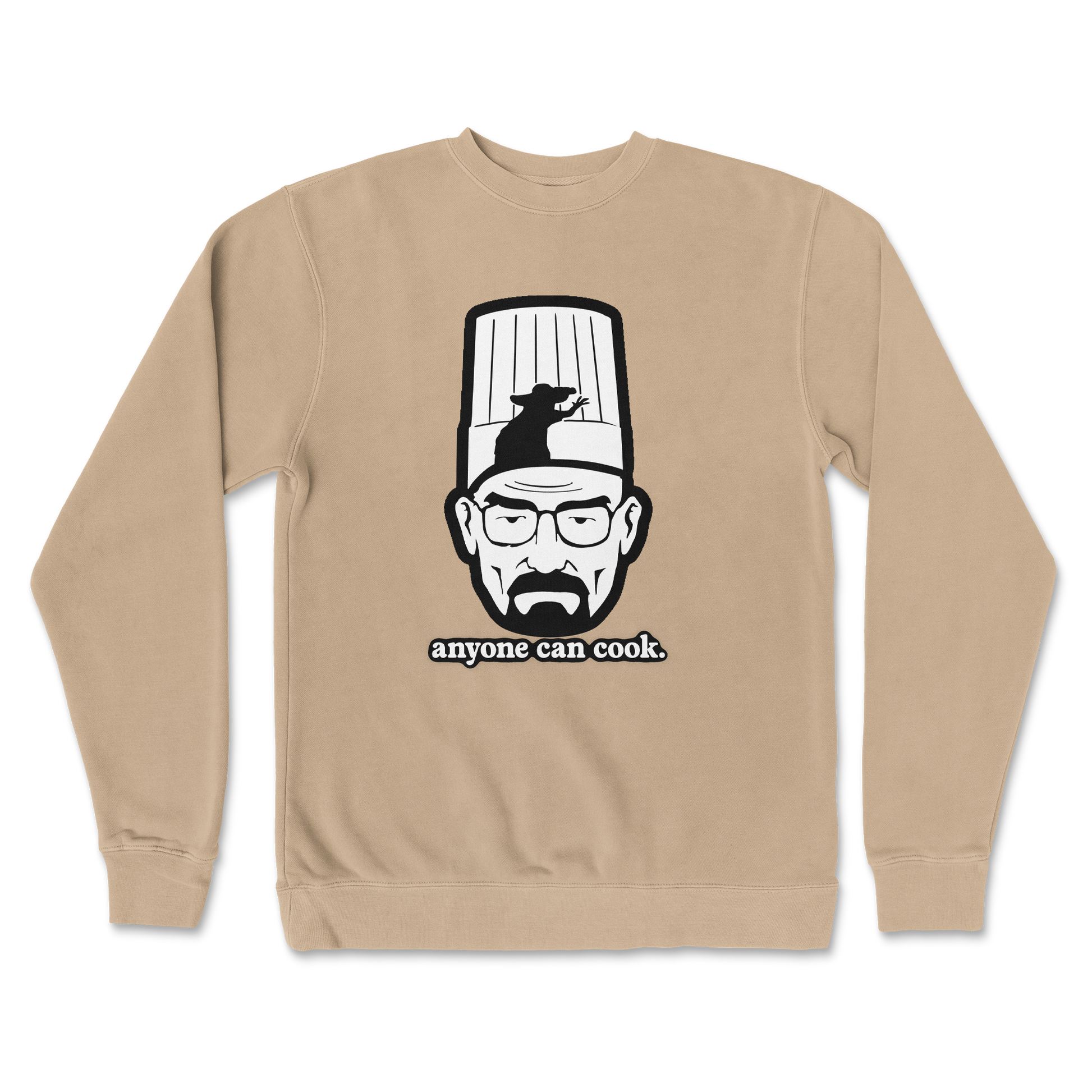 Independent Clothing Co. Crew Neck Everyone Can Cook in Sandstone