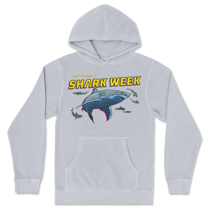 Independent Clothing Co. Hoodie Shark Week in GreyHeather