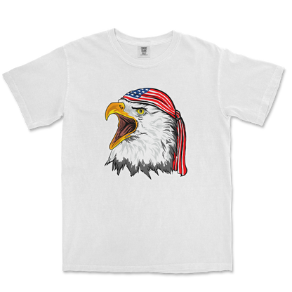 Comfort Colors T-Shirt Freedom Eagle in White