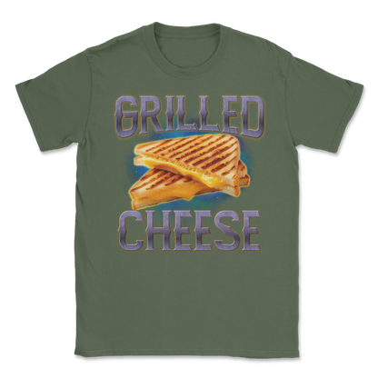 The Nice Shirt T-Shirt Grilled Cheese  in Military-Green