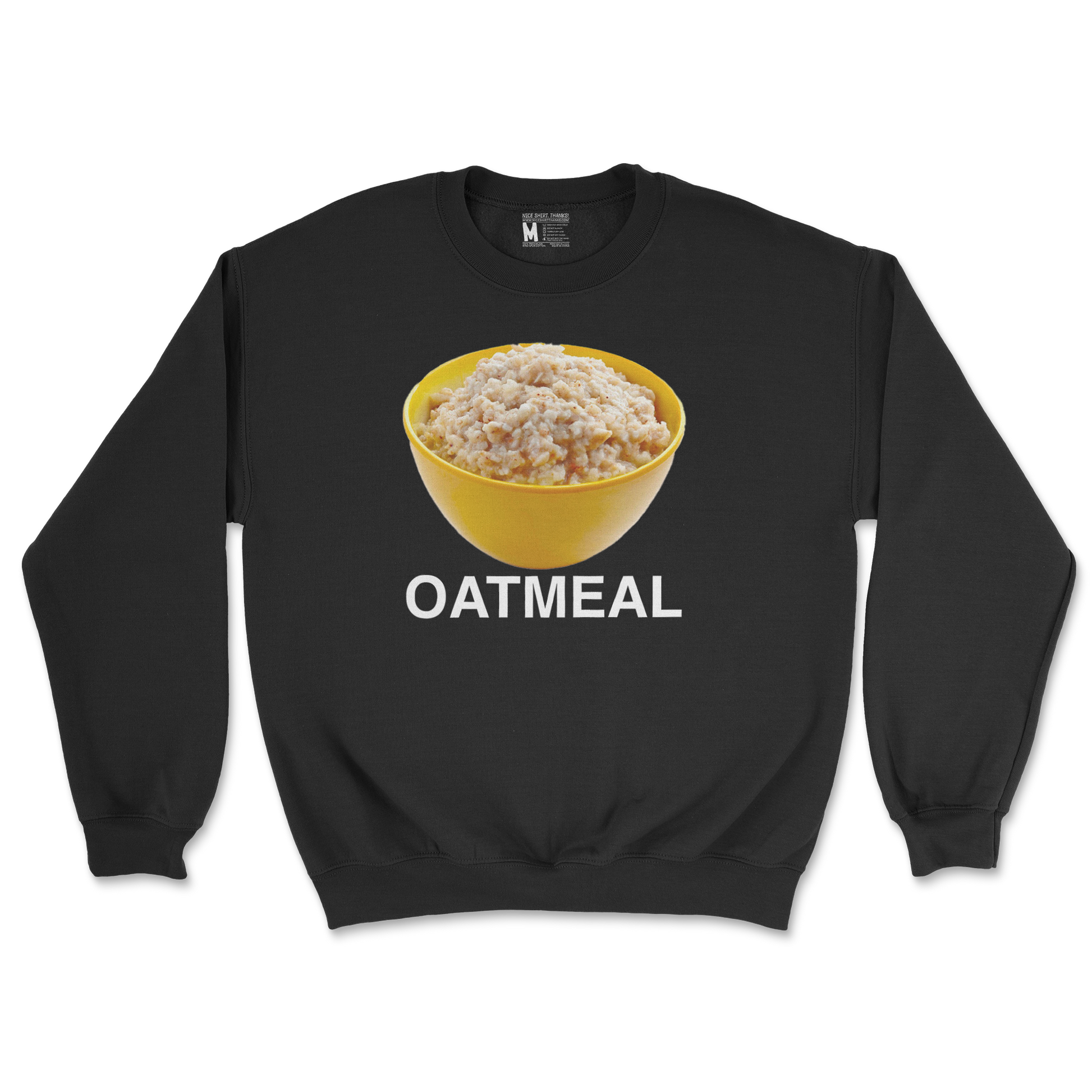 Gildan SoftStyle Crew Neck Oatmeal in Black