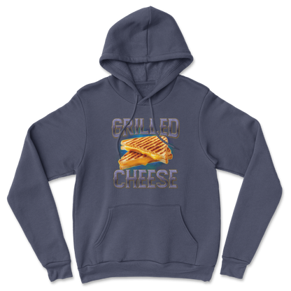 The Nice Shirt Hoodie Grilled Cheese  in Navy