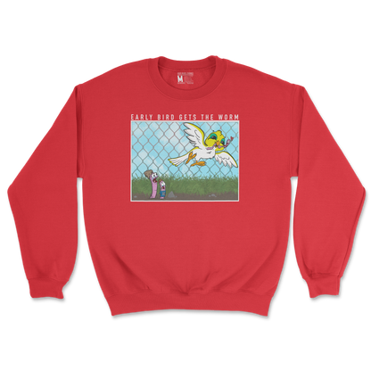 Gildan SoftStyle Crew Neck Early Bird in Red