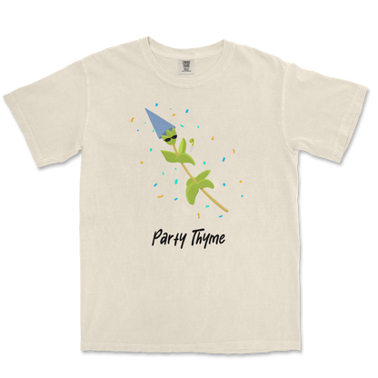 Comfort Colors T-Shirt Party Thyme in Ivory