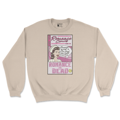 Gildan SoftStyle Crew Neck Romance is Dead in Sand