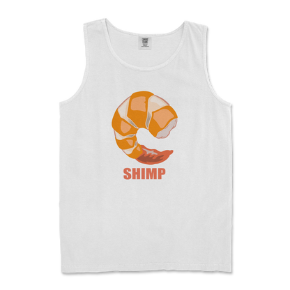 Comfort Colors Tank Top Shimp in White