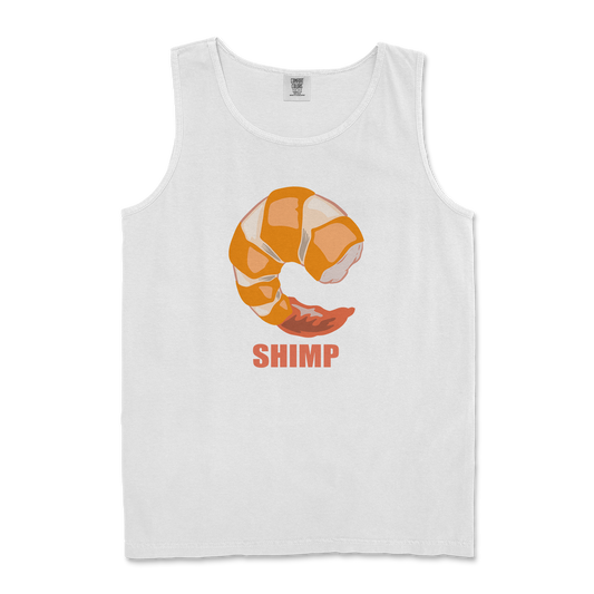 Comfort Colors Tank Top Shimp in White