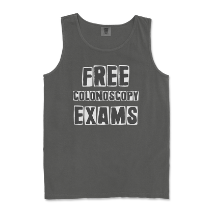 Comfort Colors Tank Top Free Colonoscopy Exams in Pepper