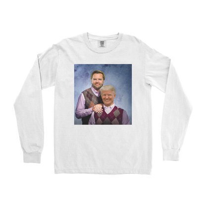 Comfort Colors Long Sleeve Step Brothers  in White