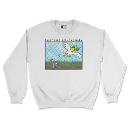 Gildan SoftStyle Crew Neck Early Bird in White