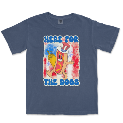 Comfort Colors T-Shirt Hot Dog in Midnight
