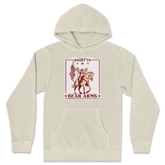 Independent Clothing Co. Hoodie Right to Bear Arms in Ivory