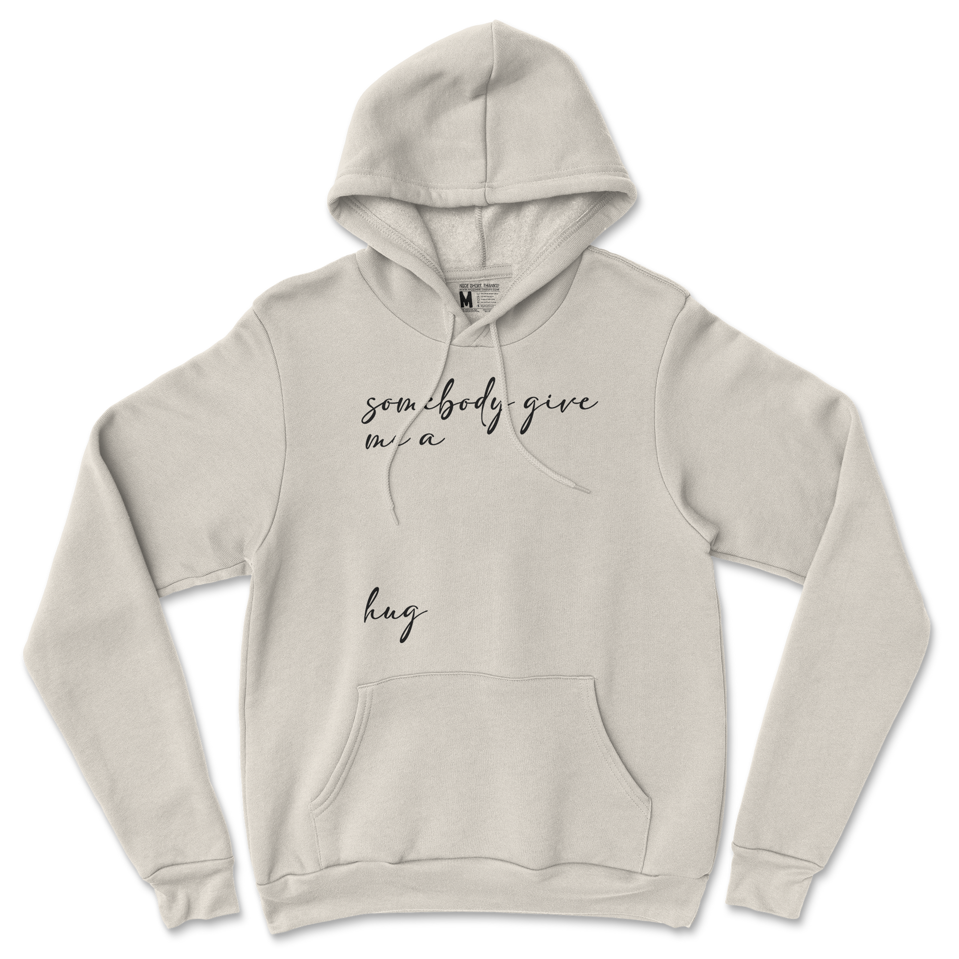 Gildan SoftStyle Hoodie Hug Me in Sand