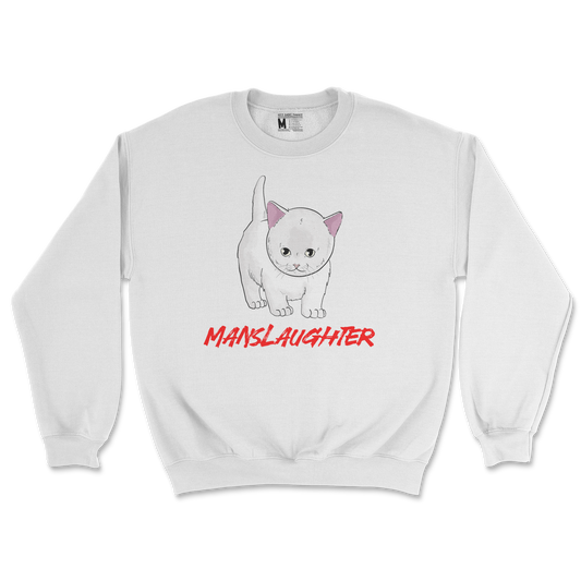 Gildan SoftStyle Crew Neck Manslaughter in White