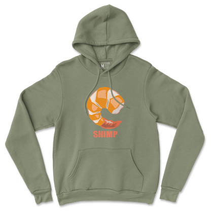 Gildan SoftStyle Hoodie Shimp in Military Green