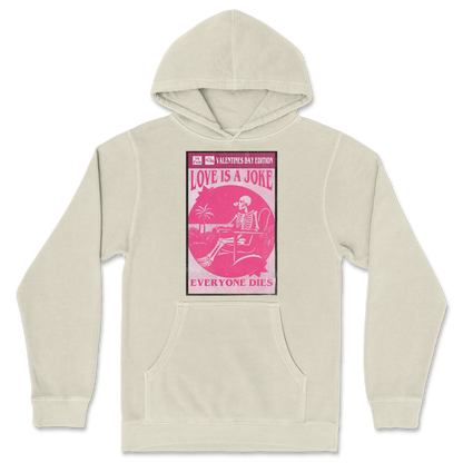 Independent Clothing Co. Hoodie Love Is A Joke in Ivory