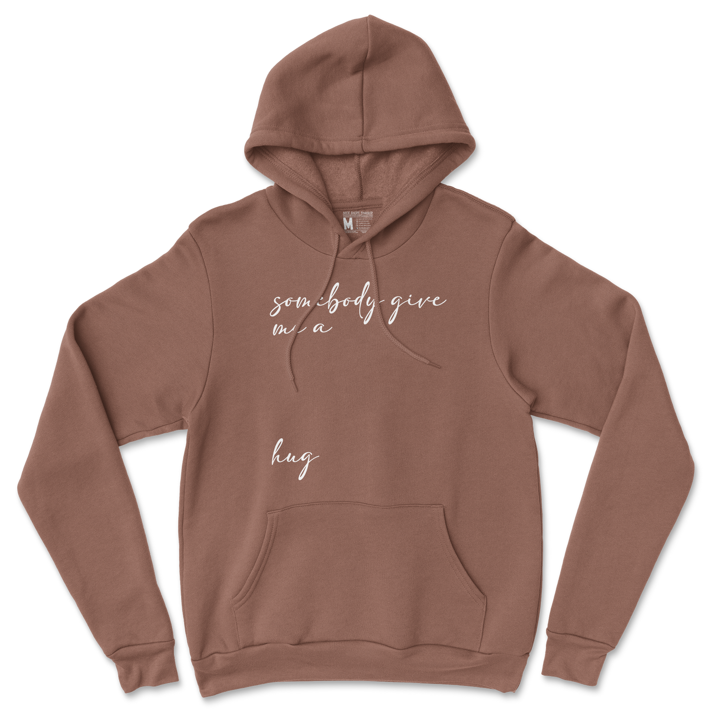 Gildan SoftStyle Hoodie Hug Me in Cocoa