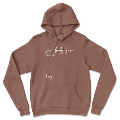 Gildan SoftStyle Hoodie Hug Me in Cocoa