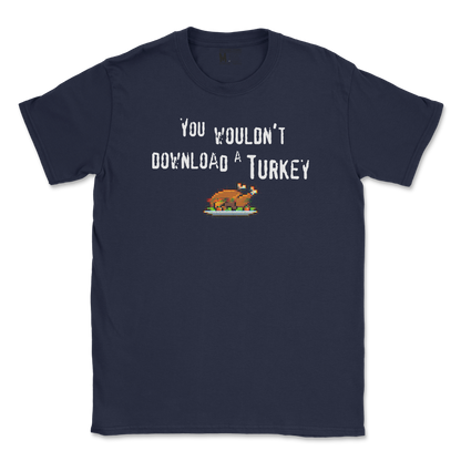 Gildan SoftStyle T-Shirt Downloadable Turkey  in Navy