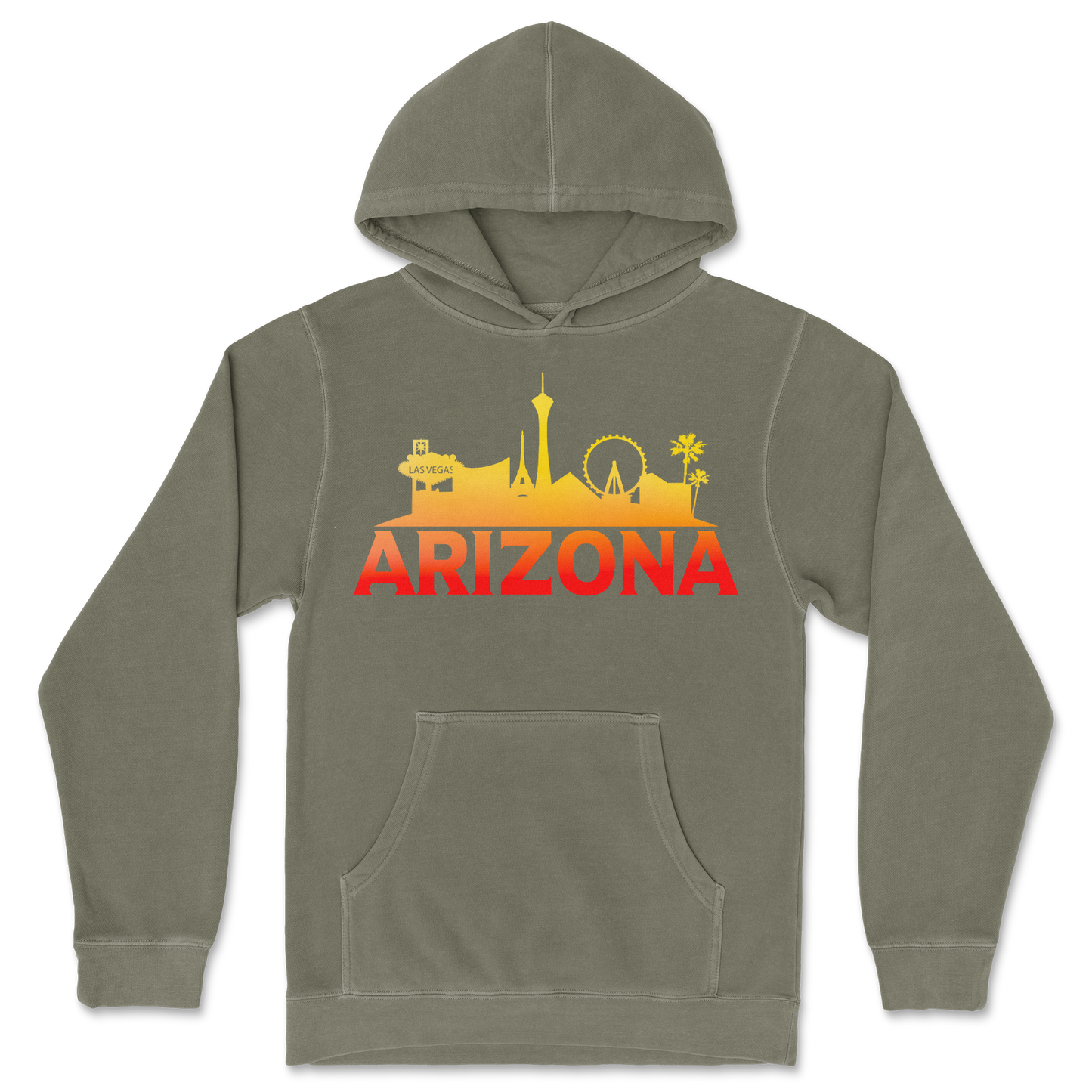 Independent Clothing Co. Hoodie Arizona in Olive