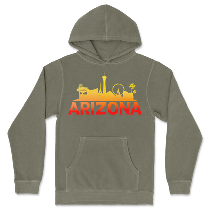 Independent Clothing Co. Hoodie Arizona in Olive