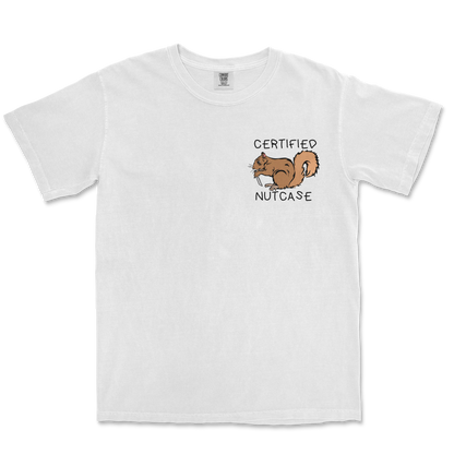 Comfort Colors T-Shirt Nutcase  in White