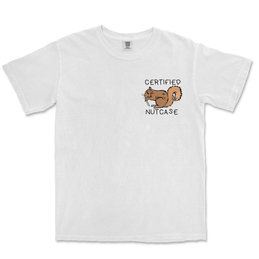 Comfort Colors T-Shirt Nutcase  in White