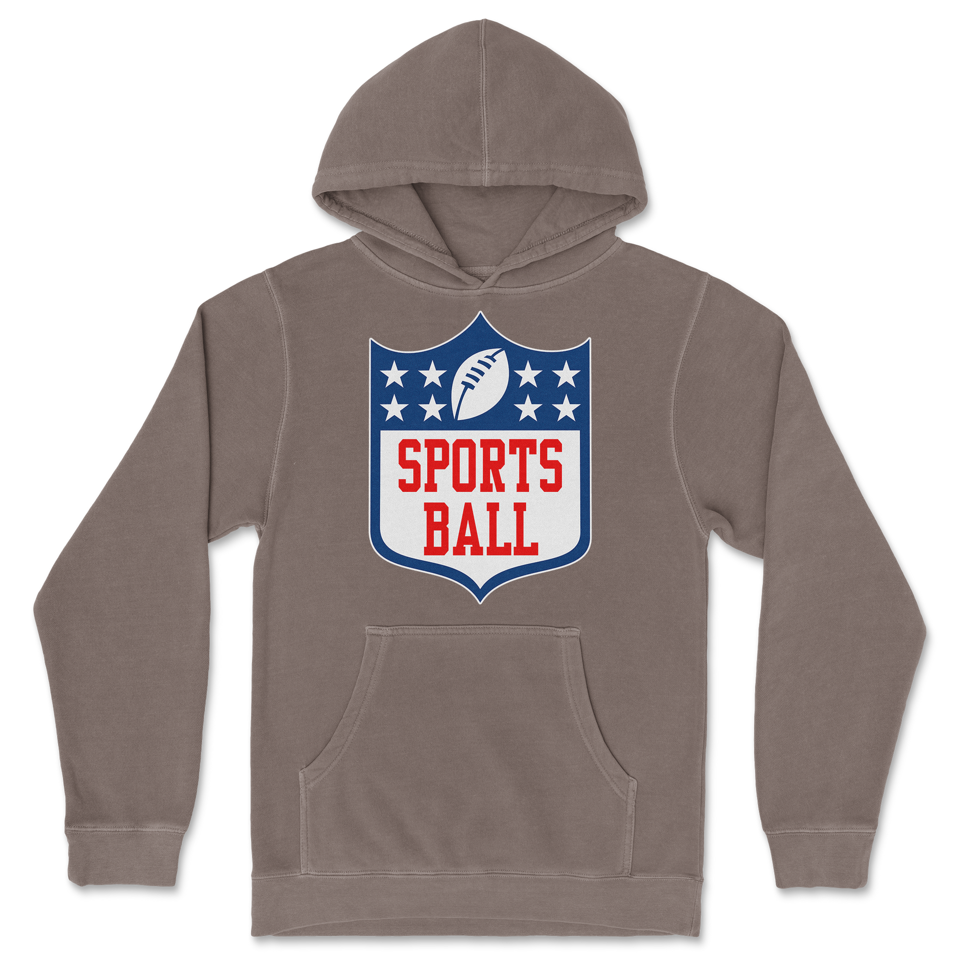 Independent Clothing Co. Hoodie Sports Ball in Clay