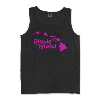 Comfort Colors Tank Top Rhode Island in Black