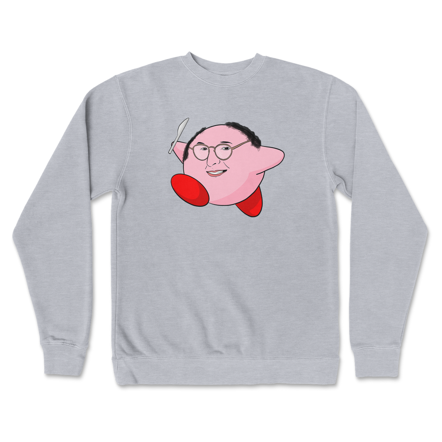 Independent Clothing Co. Crew Neck Kirby George in GreyHeather