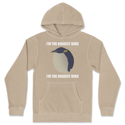 Independent Clothing Co. Hoodie I Am The Biggets Bird in Sandstone